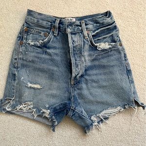 Agolde Dee high rise shorts